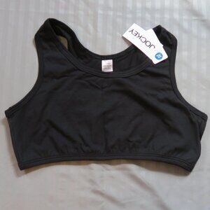 Jockey Women's Stretch Sport Top - Black Color Size XL NWT #D